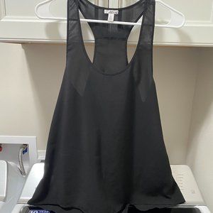Black Racerback Tank Size XL